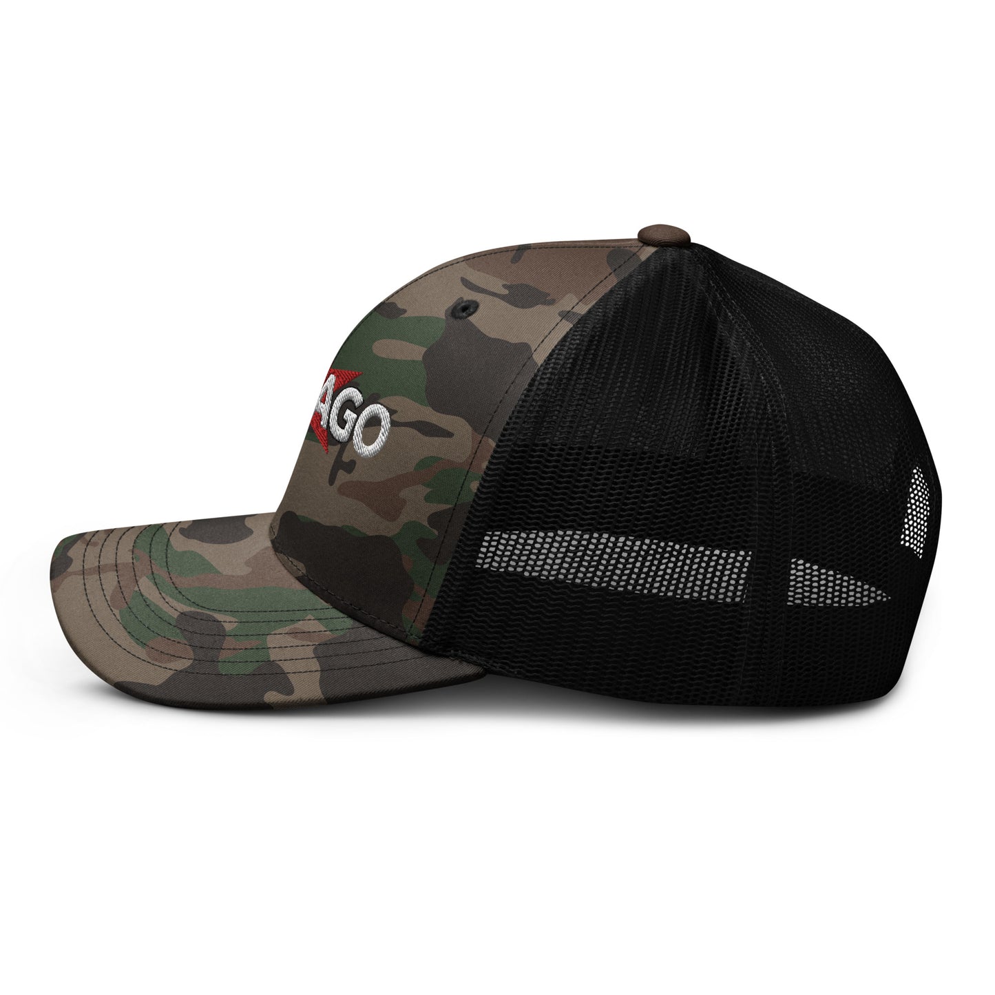 Chicago Camouflage Trucker Hat