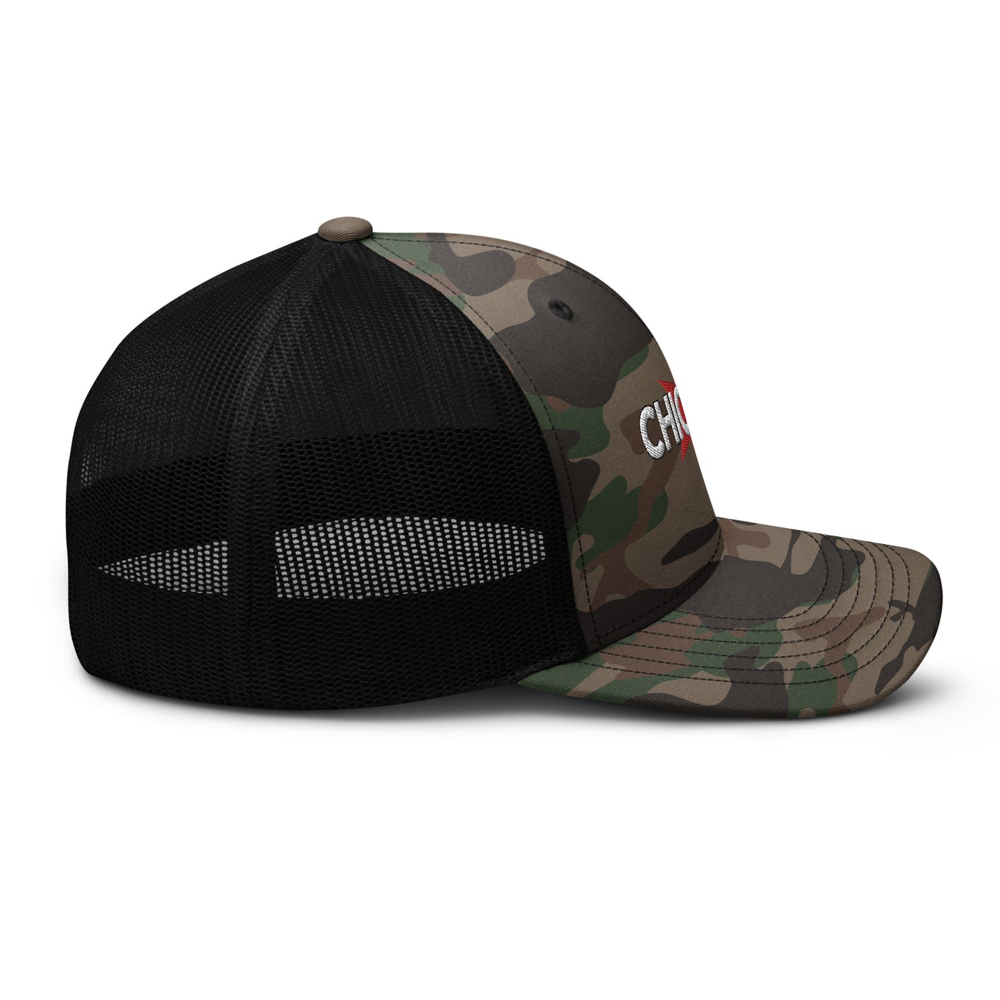 Chicago Camouflage Trucker Hat