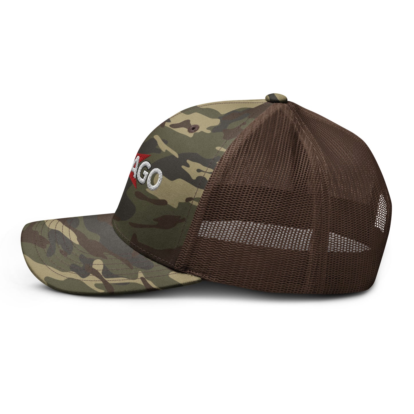 Chicago Camouflage Trucker Hat