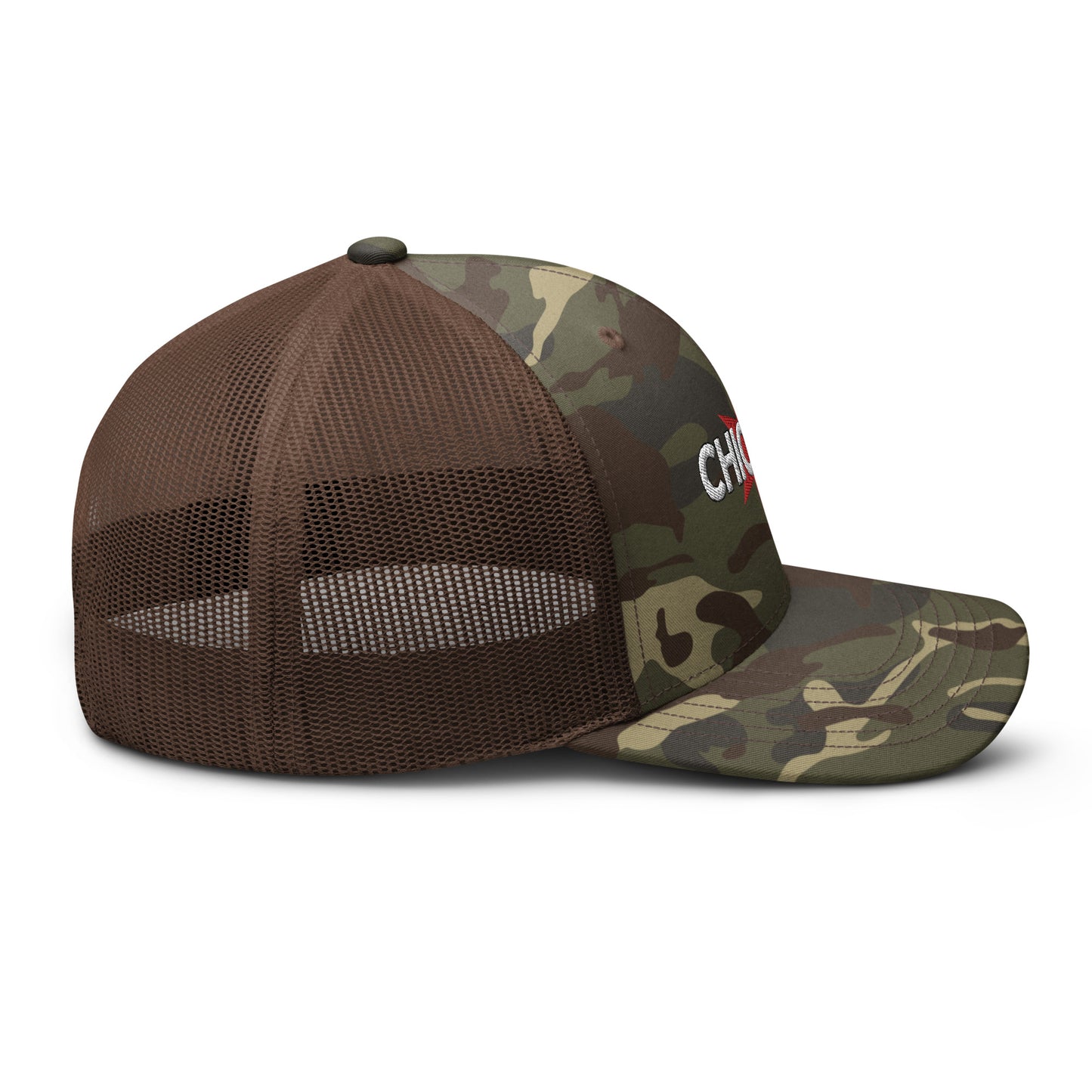 Chicago Camouflage Trucker Hat