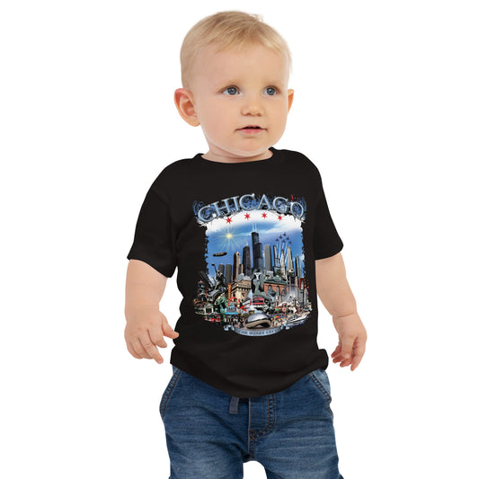 City of Chicago® Baby Jersey Short Sleeve Tee