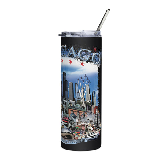City Of Chicago® Stainless Steel Tumbler