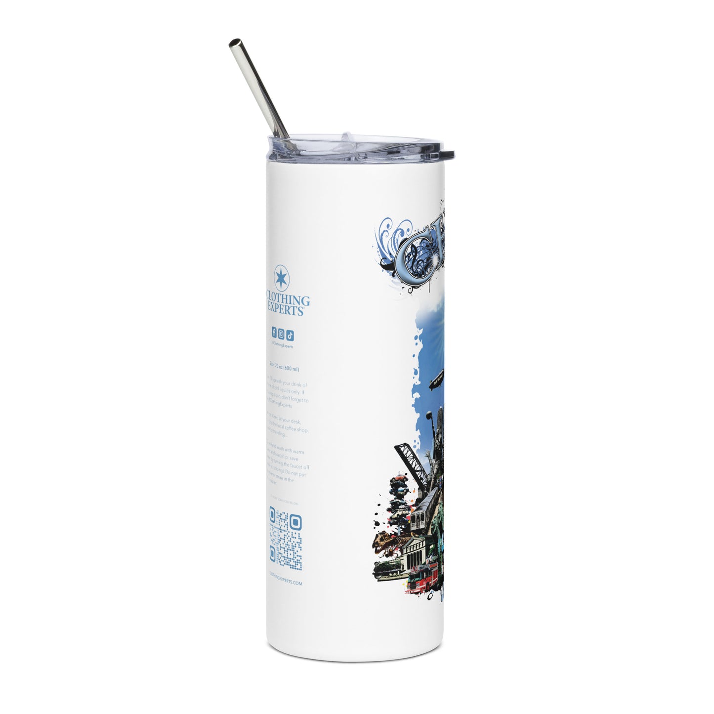 City Of Chicago® Stainless Steel Tumbler