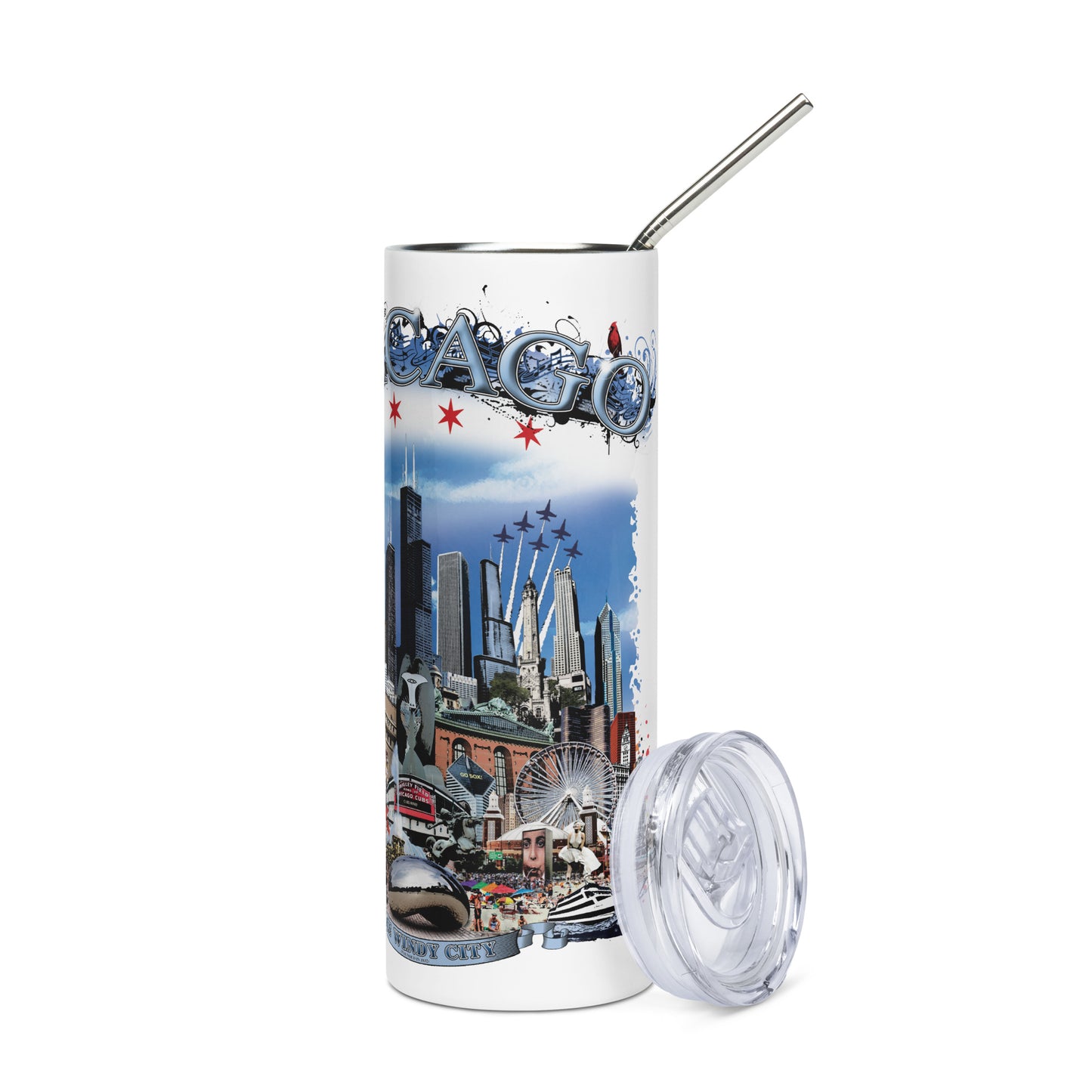 City Of Chicago® Stainless Steel Tumbler