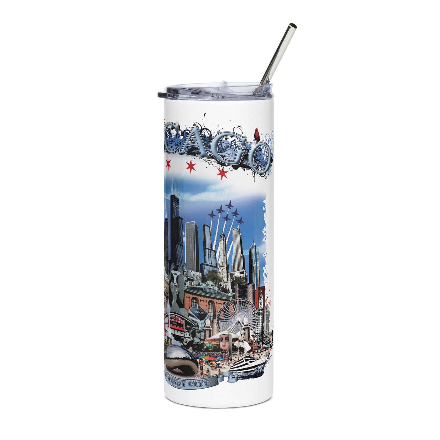 City Of Chicago® Stainless Steel Tumbler