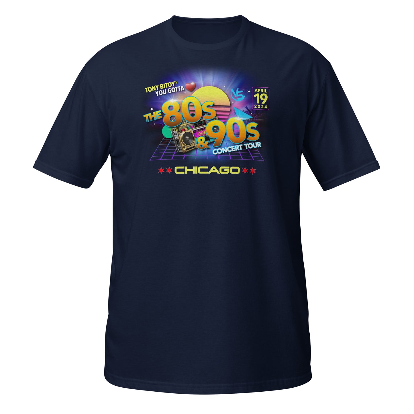 The 80s & 90s Concert Tour - Unisex T-Shirt